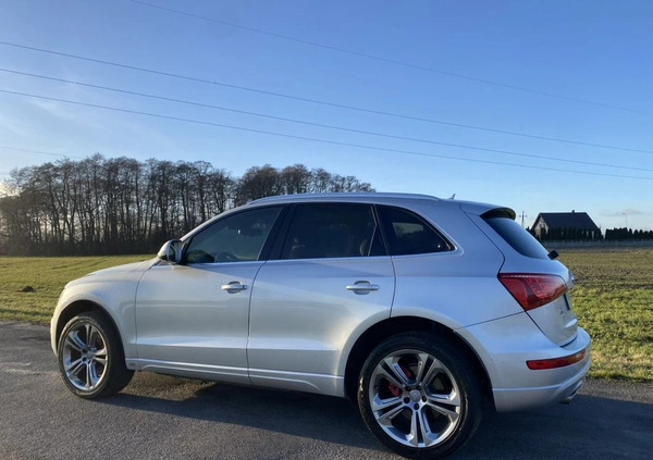 Audi Q5 cena 43900 przebieg: 246232, rok produkcji 2009 z Radków małe 466